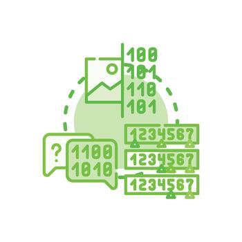 Technology binary pattern concept computing internet data vector