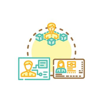 Identity proofing process validating secure digital id data vector