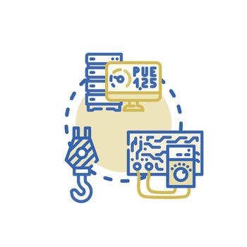Circuit load management system technology engineering vector