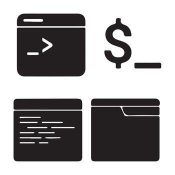 Developer Command Line System vector