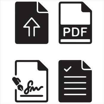 Cloud File Upload Technology vector