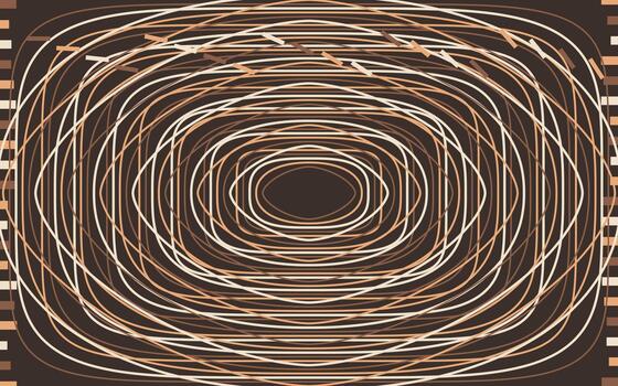 Lame Superellipse Offset Stack Background vector
