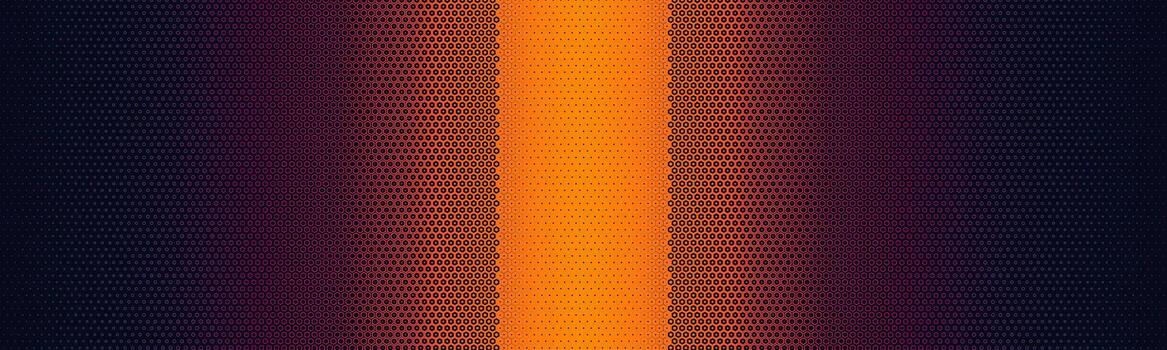 Abstract hexagonal gradient pattern vector