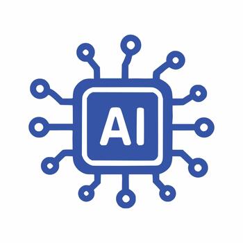 Artificial Intelligence Network Node Processing Symbol vector