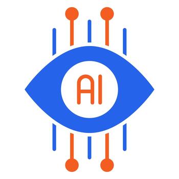Artificial Intelligence Vision Technology vector