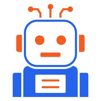 tecnología de robots de inteligencia artificial vector