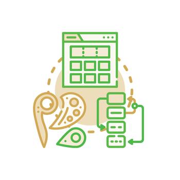 Software. design patterns styles optimizing development programming solutions vector