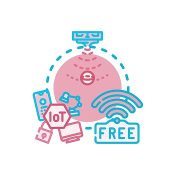 Wireless device access authentication. system set process vector