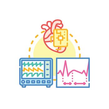 Computer central processing unit heart system vector