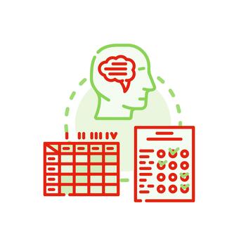 Evaluating possible concerns styleset analyzing risks potential. problems vector