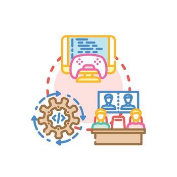 Integrated coding workspace developing software algorithms process vector