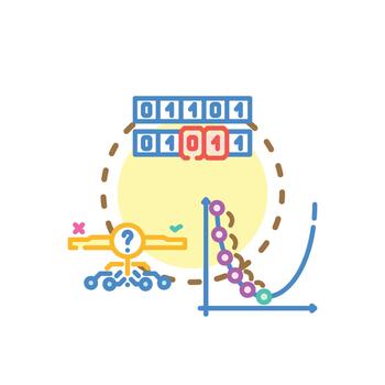 Cyclical optimization process for business development vector