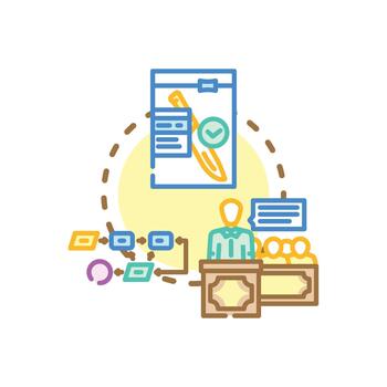 Artificial intelligence. processing data for proof looks analysis vector