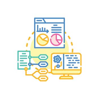 cuantitativo informes proceso presentación datos análisis y información vector
