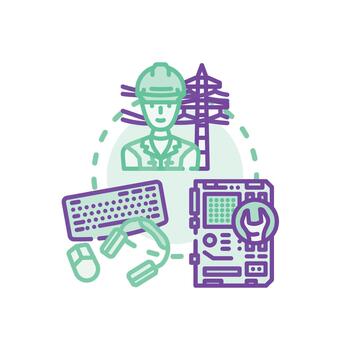 Defect management system. controlling forms software bugs quality issues vector