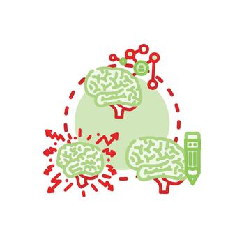 Creative cognition development process enhancing human potential vector