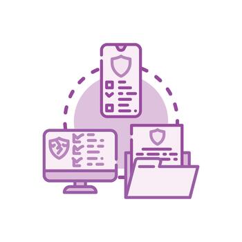 Data locker attack concept illustration with sql injection vector