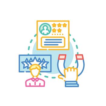 Sentiment analysis processing online text data. set vector