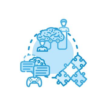 articulación diversidad. código colaboración concepto trabajando en software desarrollo vector