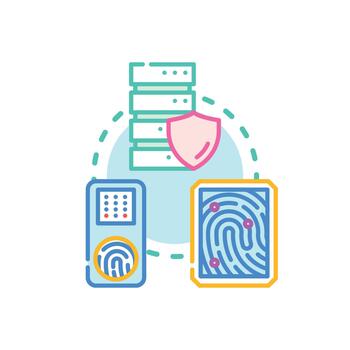 Web security scanning process protecting network data vector
