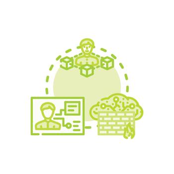 Application security verification process. with data variations protection vector