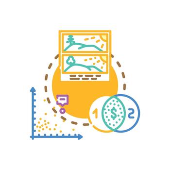 Data. visualization process pack analyzing information diagram concept vector