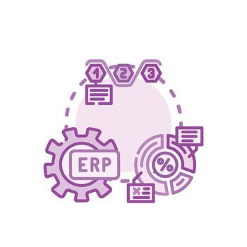 Parallel workflow concept creating efficient process. diversity management vector