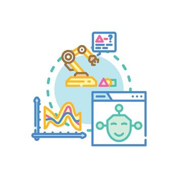 aprendizaje objetivos conceptos alineación proceso. desarrollando educación estrategia vector