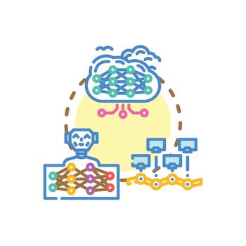 styleset Network. intelligence system processing global data concept vector