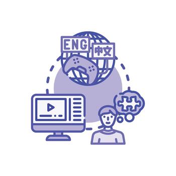 Tutorial set roadmap planning development process. icon concept vector