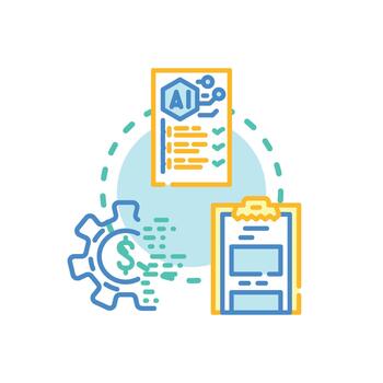 Task processing. sequence managing workflow mix and deadlines vector