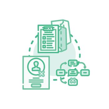 Readiness verification testing process. preparing for project implementation set vector