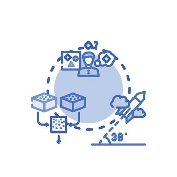Supervised learning instruction algorithm pack development. concept vector