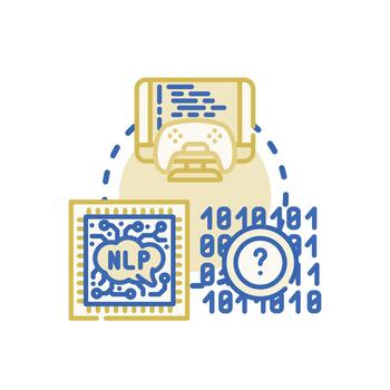 Computer programming languages developing. web and app software modern vector