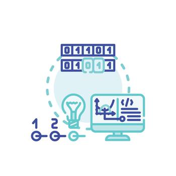 siguiente Generacion conjunto de estilos programación idioma. desarrollo y codificación vector