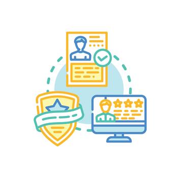 User. credential validation process minimal verification system vector
