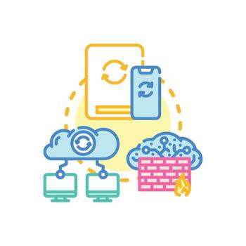 nube establecido legalización notarial. Servicio Procesando variaciones digital actas vector