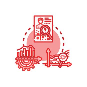 solicitud desarrollo tendencias software variaciones creando estrategia. vector