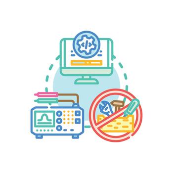 Programming development tool for compiling software code vector