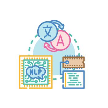 Coding languages development concept and programming process vector
