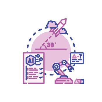 Human instructing ai generating complex algorithm solution vector