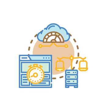 Internet usage pattern tracking global data analytics vector