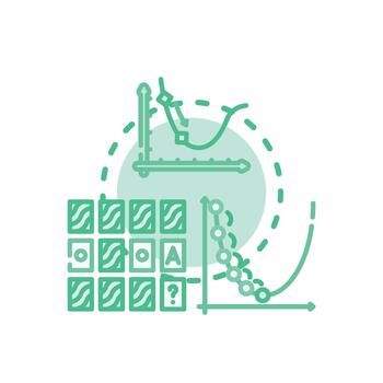 Training on multiple examples versus. single example learning range vector