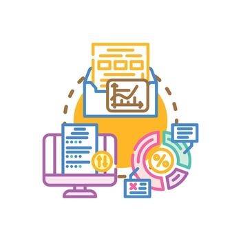 Data submission process, transmitting information, processing documents vector