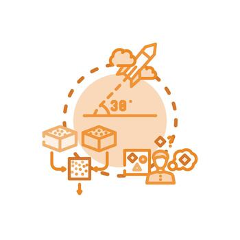 Machine learning algorithm training using data examples vector