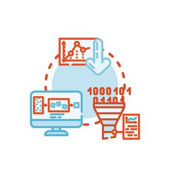 Data source feed processing digital variants. information flow vector