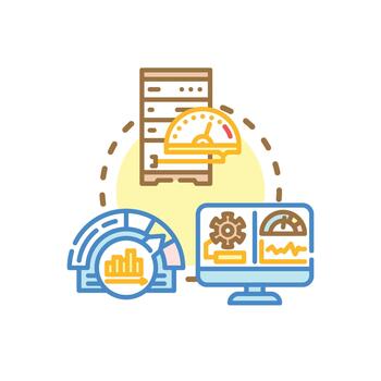 Software performance issue detection optimizing. development process set vector