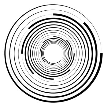 resumen concéntrico circular anillo modelo antecedentes vector