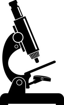 Microscope with Microscope Icon with Microscope vector