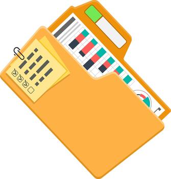 Open Folder Icon vector